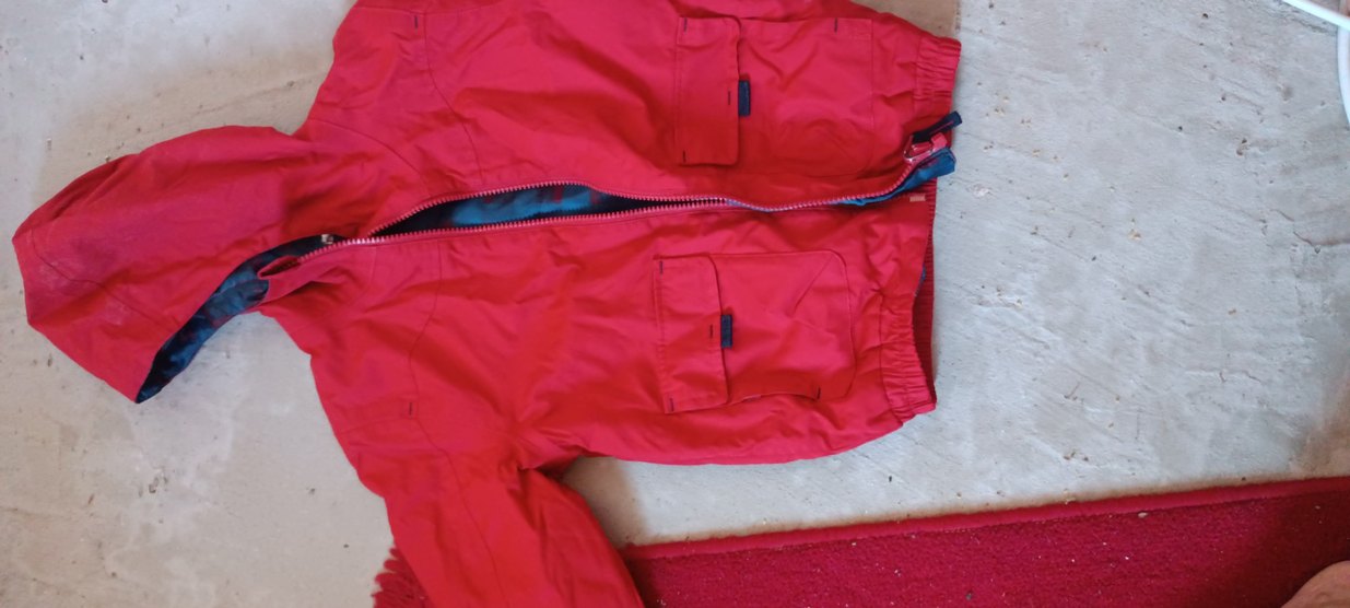 5 6 yaş çift taraflı mont - Görsel 2