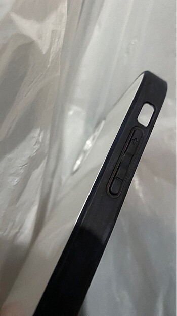 iPhone 11 gerçek cam beyaz kılıf