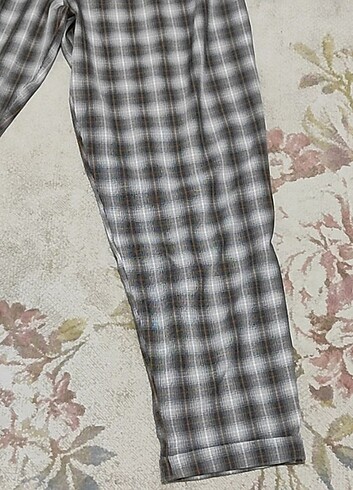 38 Beden gri Renk Havuç pantalon 
