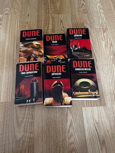 Dune Serisi 6 kitap - Kabalcı Baskı