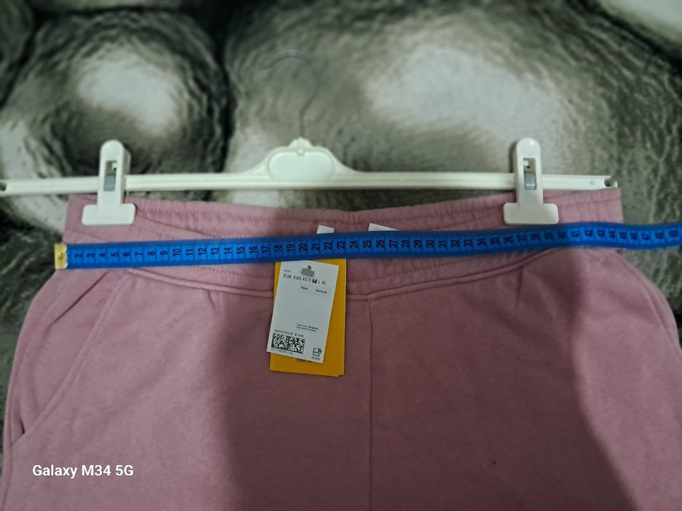 Pembe Kadın Midi Boy Rahat Kesim Eşofman - Görsel 5