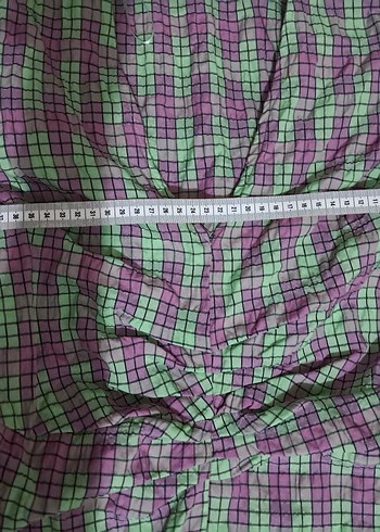 Mor Bağcıklı V Yaka Uzun Kadın Elbise - Görsel 5