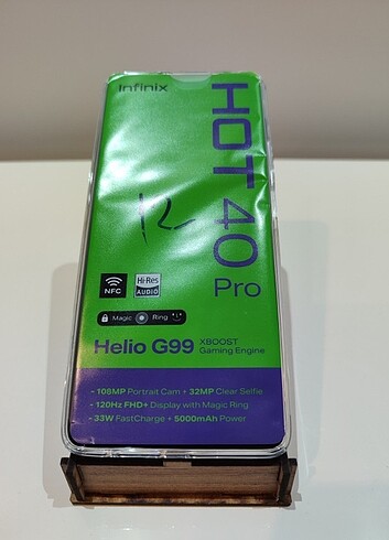 İndilix hot 40pro 12+8 ram 256 sıfır 