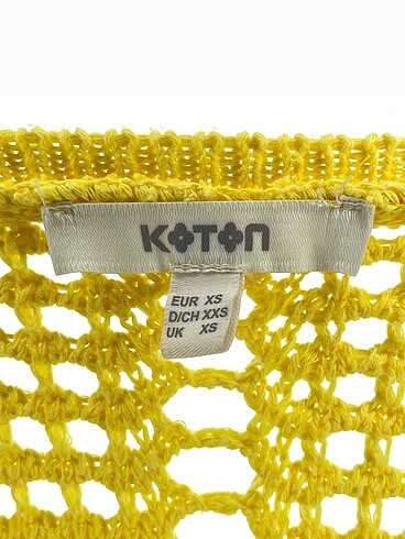 xs Beden sarı Renk Koton Kısa Elbise %70 İndirimli.