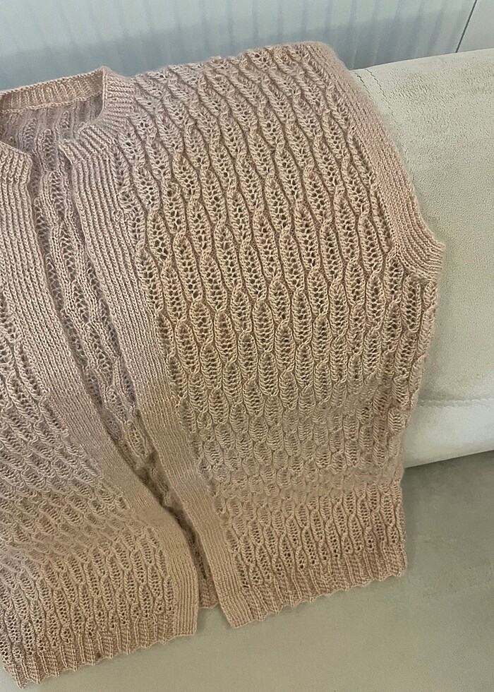 El örgüsü kayınvalide yeleği - Görsel 2