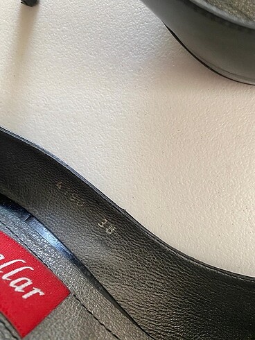 Siyah hakiki deri ayakkabı - Görsel 5