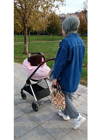 Beden Örgü çanta