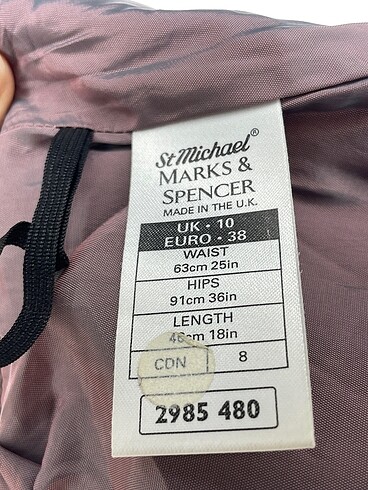 38 Beden çeşitli Renk Marks & Spencer Midi Etek %70 İndirimli.