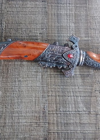 Oyma Detaylı Renkli Süslemeli Bıçak - Görsel 2