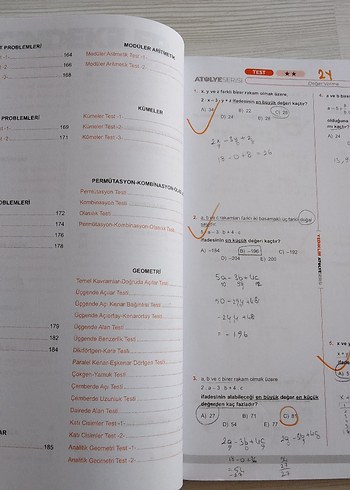 KPSS 2024 Matematik Soru Bankası Video Çözümlü - Görsel 3