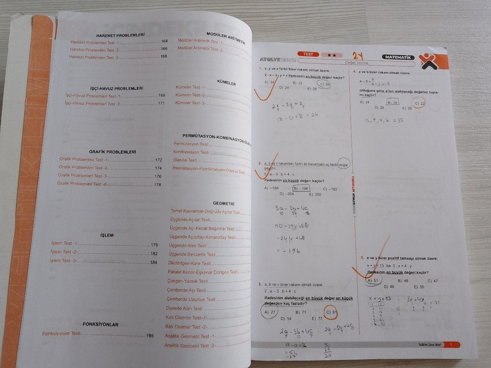 KPSS 2024 Matematik Soru Bankası Video Çözümlü - Görsel 3
