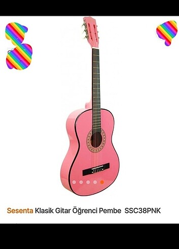 SESENTA PEMBE YENİ GİTAR