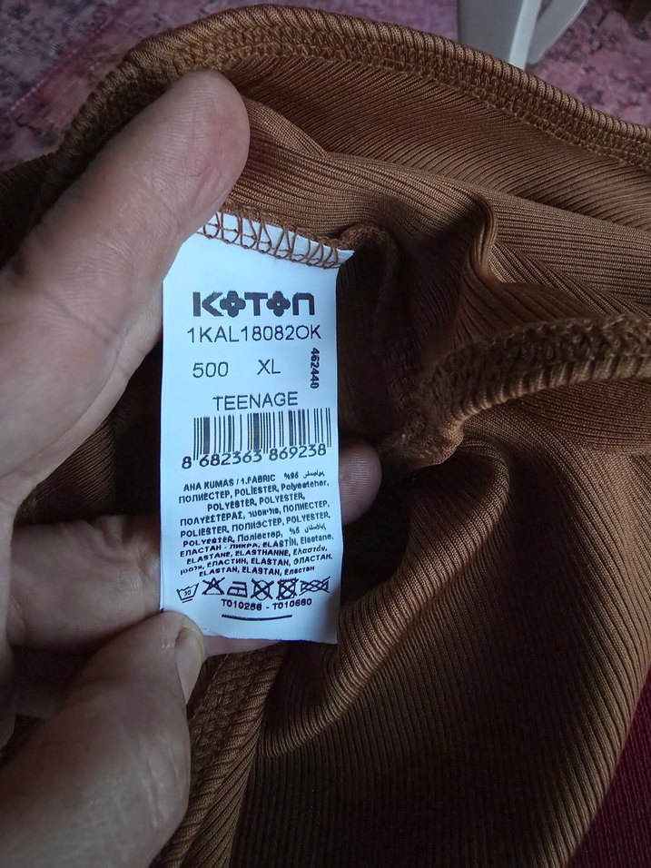 KOTON TARÇIN RENGİ BODY — görsel 3/5
