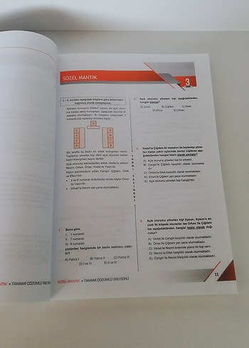 Sözel Mantık ve Muhakeme Soru Kitabı - Görsel 2