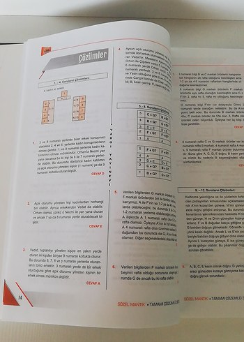 Sözel Mantık ve Muhakeme Soru Kitabı - Görsel 3