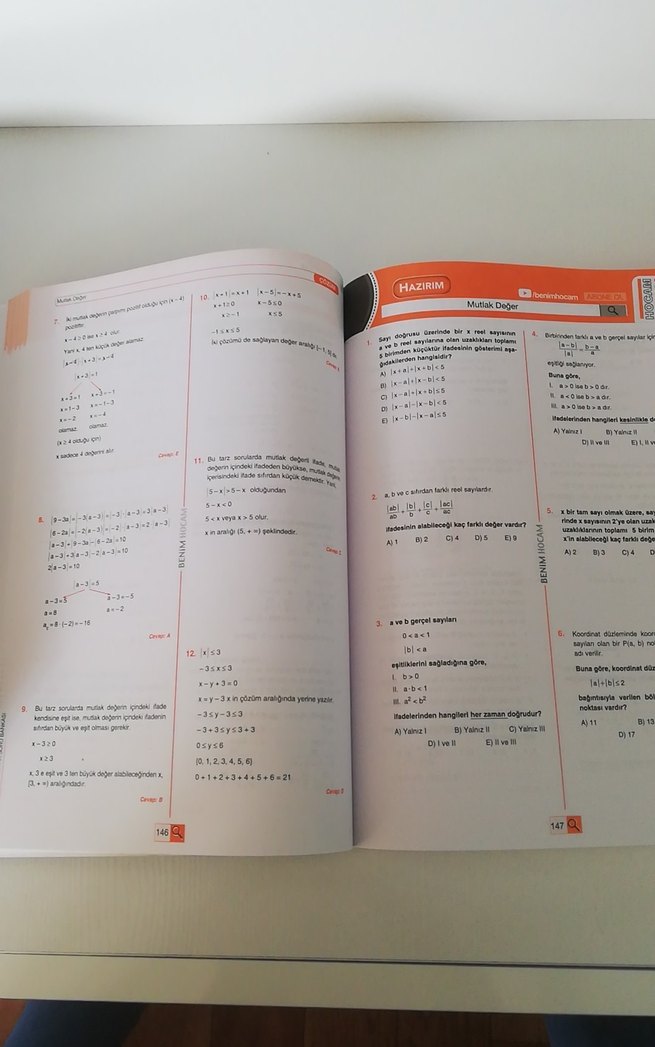 Benim Hocam KPSS 2020 Matematik Soru Bankası - Görsel 2