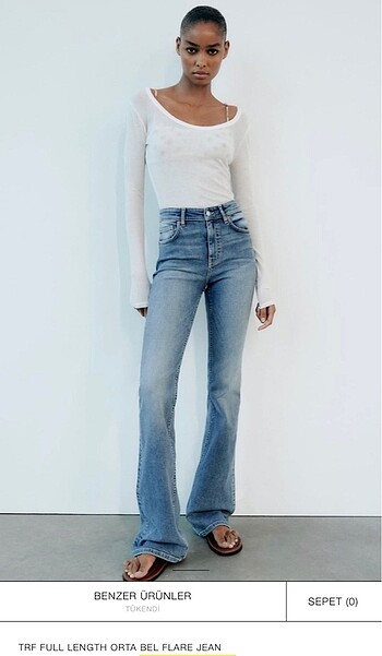 ZARA FLARE JEANS