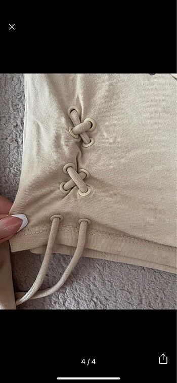 Bershka Bershka uzun kollu crop