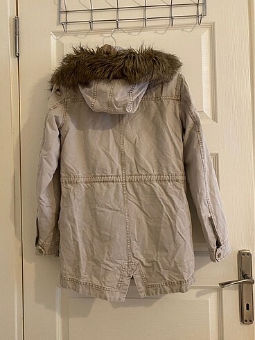 Mavi jeans parka - Görsel 3