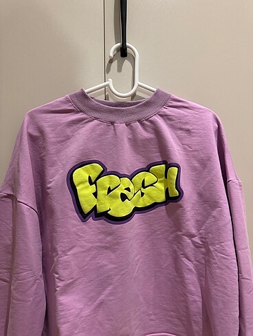 s Beden mor Renk Mor sweatshirt