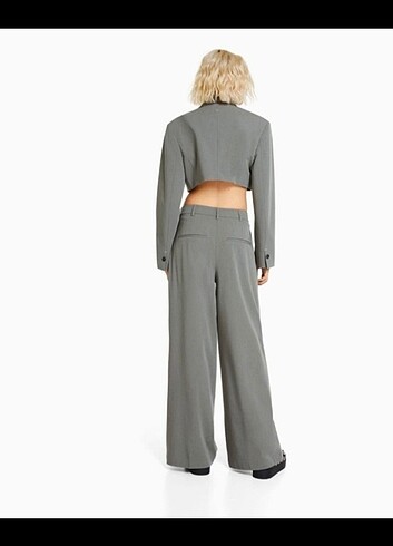 Bershka gri takım 
