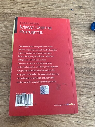  Metot üzerine konuşma Descartes