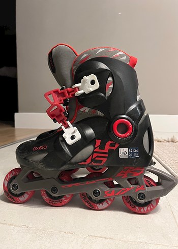tek ebat Beden kırmızı Renk Kırmızı Biker Tarzı 32-34 Unisex Paten