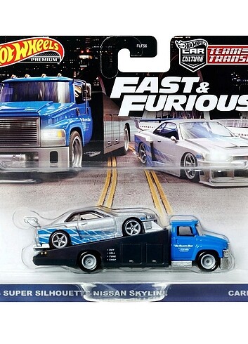 Hot weels premium lb-er34 super silhouette nissan skyline