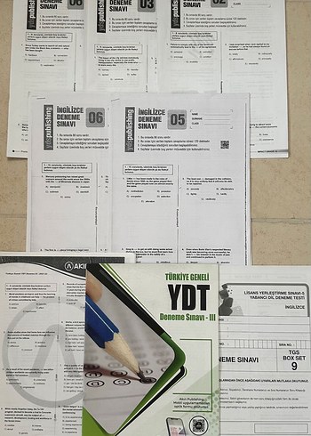 YKS-DİL İngilizce Özgün Deneme Testleri