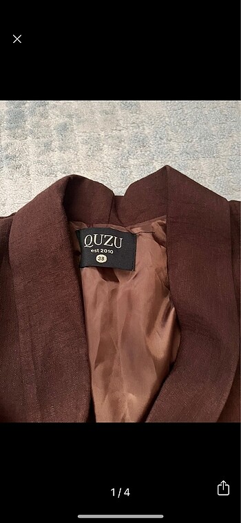 Quzu blazer ceket