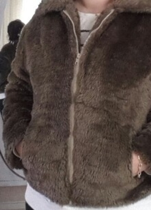 peluş mont