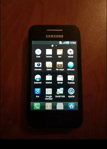 Cep telefonu Samsung GT-S5830 