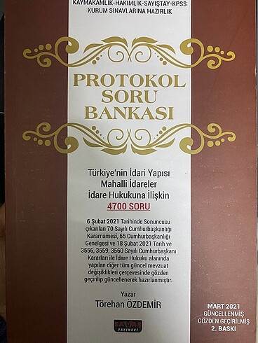 Protokol soru bankası