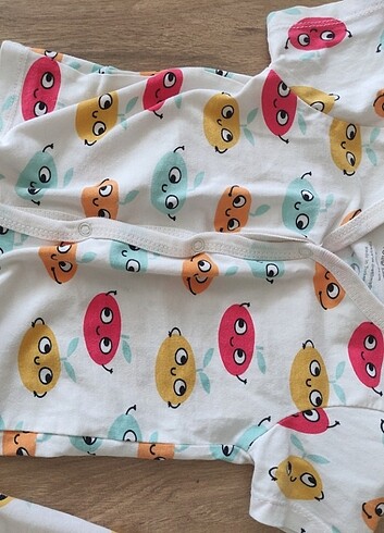 HelloBaby Kız bebek yazlık pijama takımı 