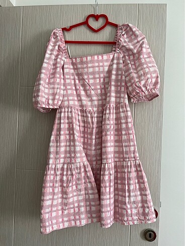LCW pembe elbise