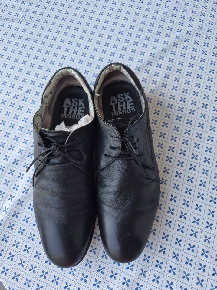 Erkek Siyah Klasik Ofis Ayakkabısı - Görsel 2