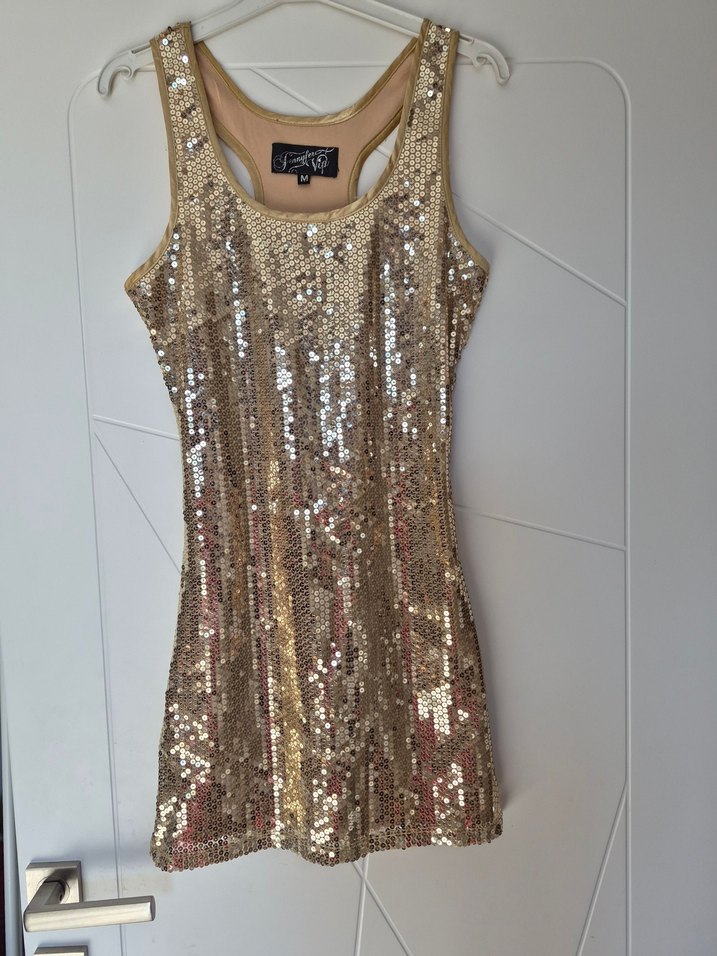 Zara modeli Payetli Mini Elbise - Görsel 2