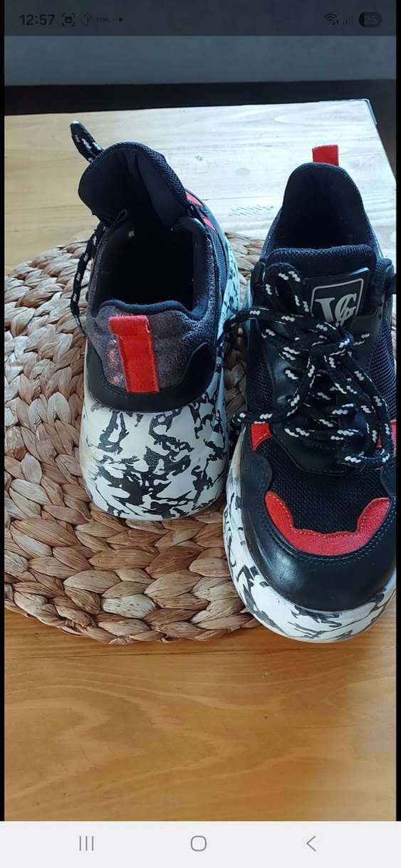 Bambi Siyah Platform Sneaker - Görsel 4