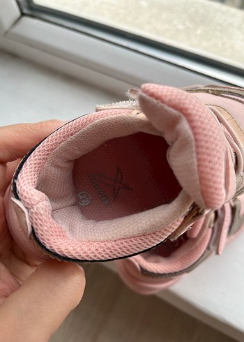 22 Beden Kız Çocuk Pembe Sokak Stili Spor Ayakkabı