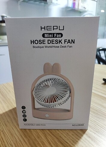 Hepu masaüstü mini fan 