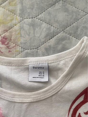 Bershka bershka desenli crop
