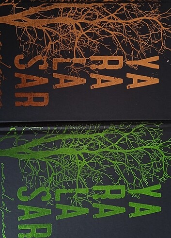 Yaralasar 1. ve 2. Kitap ciltli sert kapak