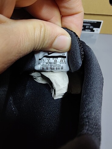 36 Beden siyah Renk Nike flex unisex spor ayakkabı