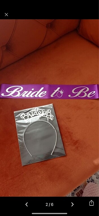 Bride tacı ve kuşağı