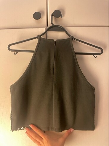 s Beden haki Renk H&M crop