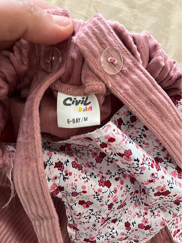 6-9 Ay Beden Bebek elbise