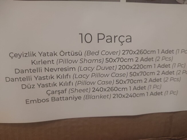  Beden Cegiz paketi yepyeni paketde