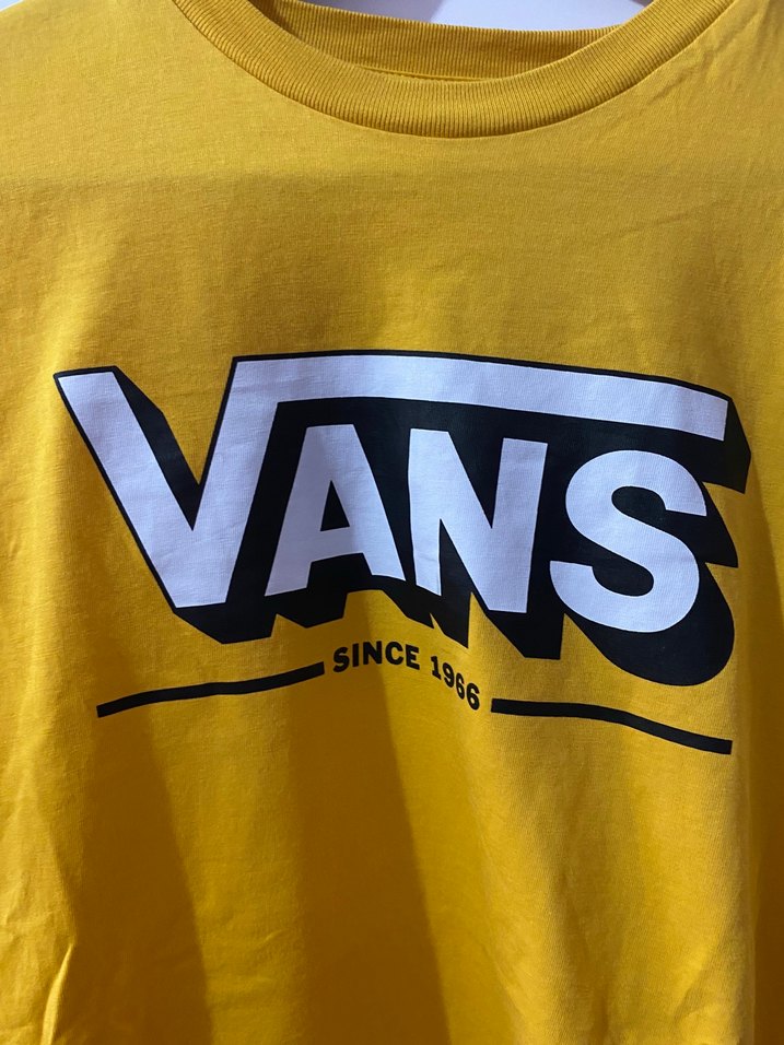 Sarı Vans Erkek Çocuk Tişört - Görsel 2