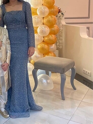Taşlı abiye