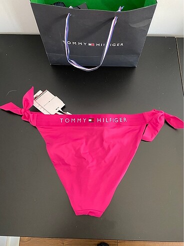 m Beden pembe Renk Tommy Hilfiger Bikini Alt